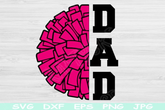 Cheer Dad SVG: A Versatile Graphic for Craft Sellers