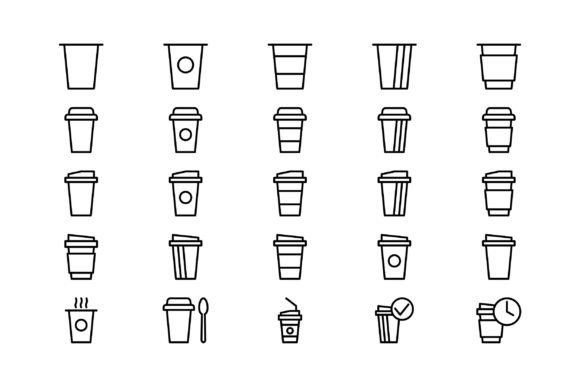 Coffee Paper Cup Icon: A Brand Designer’s Graphics & Icons Review