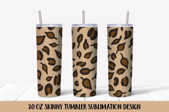 Fall Leaves Leopard Print Tumbler Wrap: Graphics & Illustrations Review