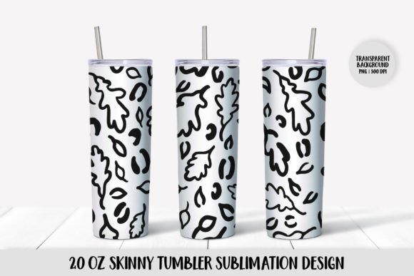 Fall Oak Leaves Tumbler Graphics & Illustrations Review