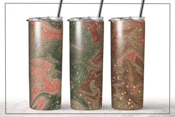 Marble Liquid Christmas Tumbler Wrap for Crafts Graphics