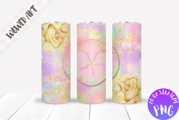 Mirror Flower 20 Oz Skinny Tumbler Wrap: A Crafts Graphics Review
