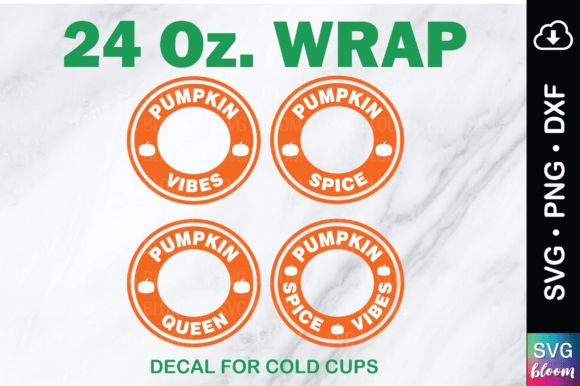 Pumpkin Spice Tumbler Wrap: Graphics & Print Template Review