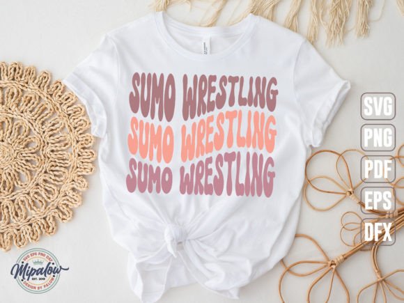 Sumo Wrestling Svg, Wavy Text: Crafts & Graphics Review