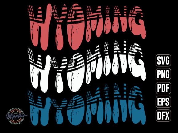 Wyoming State Vintage SVG: Graphics for Crafts